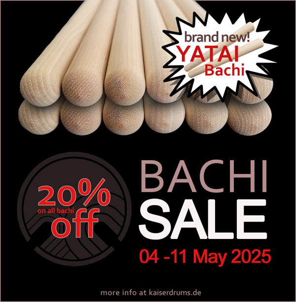BACHI SALE from 04.-11 May 2025 (-20% discount)
