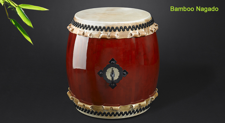 Nagadou bamboo drum �48cm (1350�)