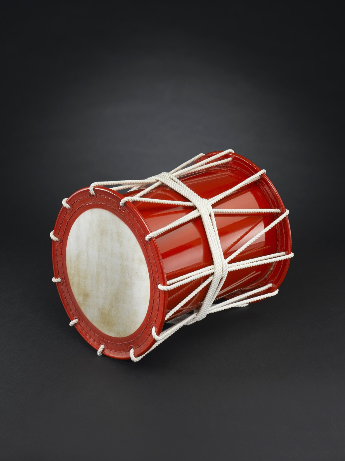 Katsugi-Daiko drum in shiny-red �45cm (629�)