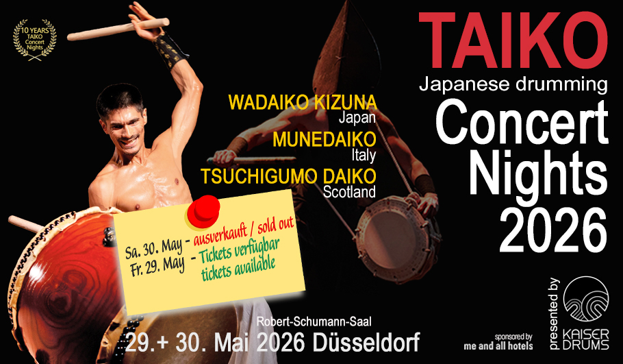 TAIKO Concert Nights 2026 in Düsseldorf